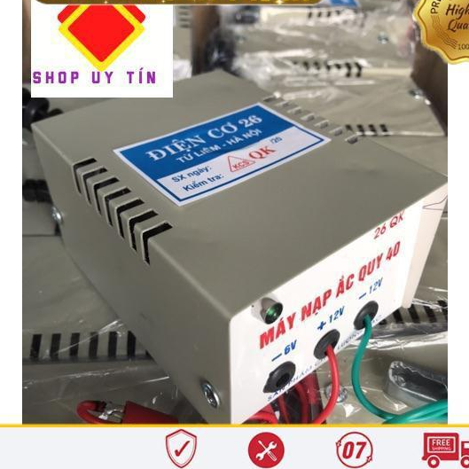 NẠP ÁC QUY 6-12V DÒNG 40A HÀNG CHẤT LƯỢNG CAO