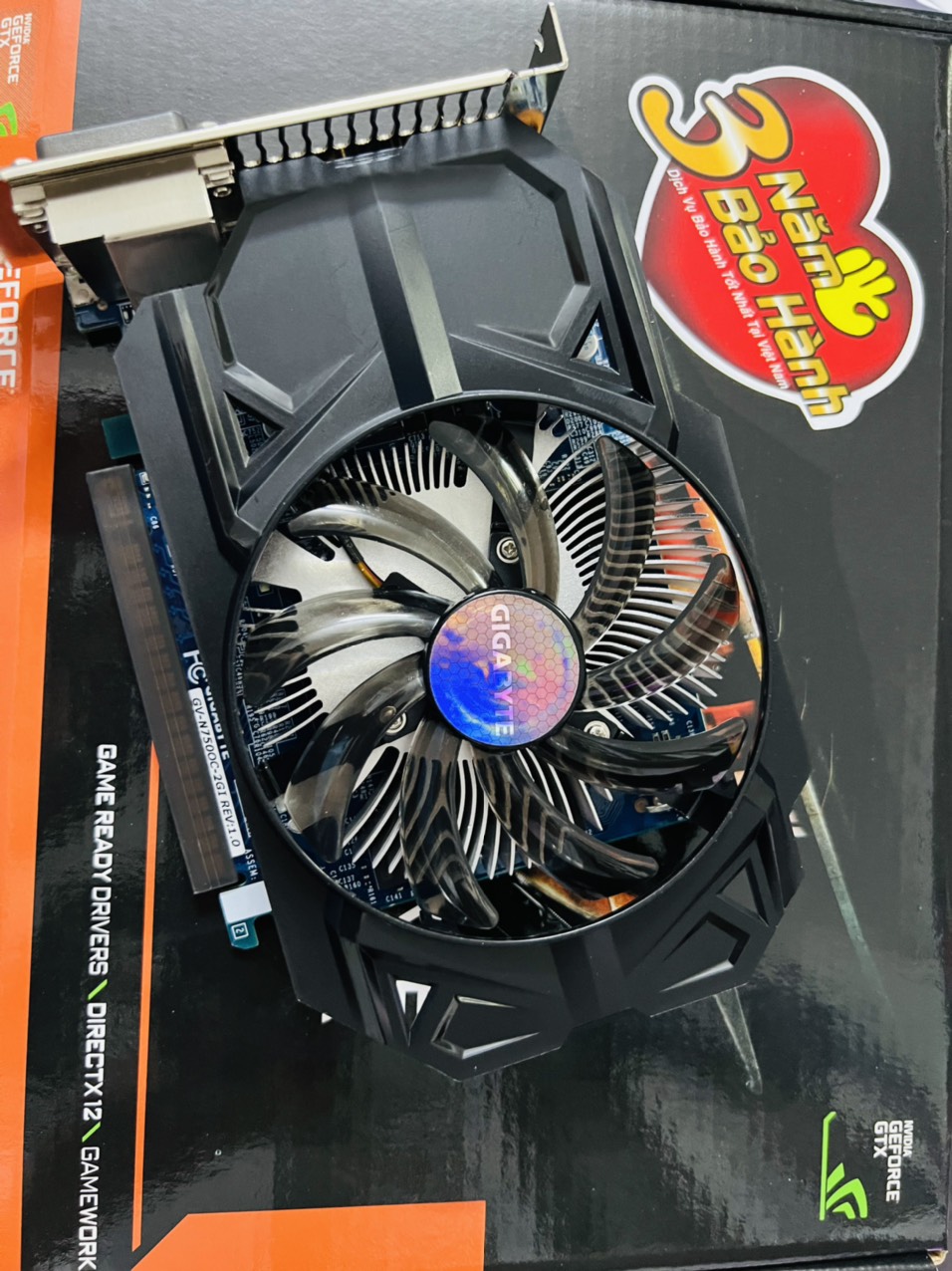 VGA GIGABYTE NVIDIA GeForce GTX 750OC 2GB - HÀNG CHÍNH HÃNG
