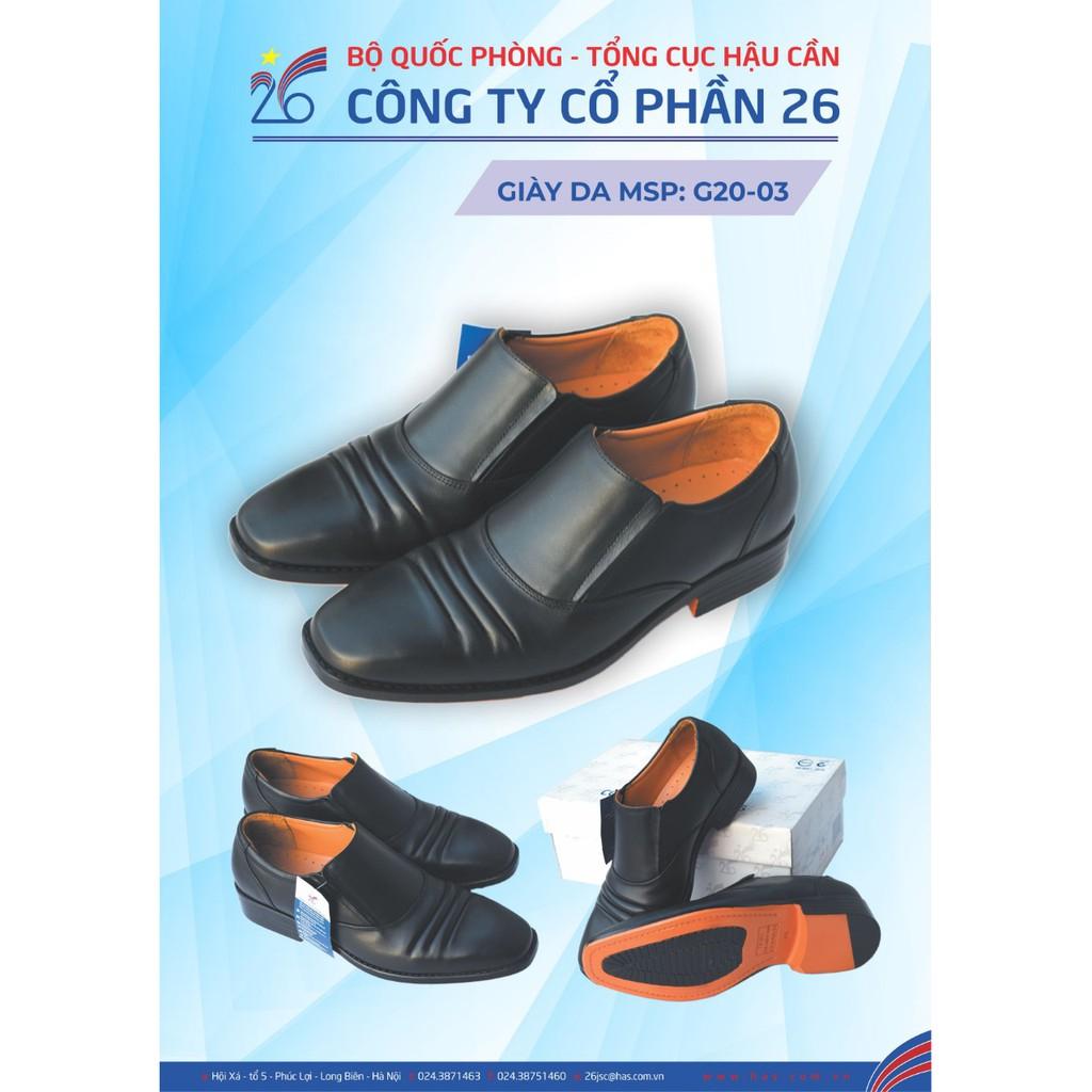 GIÀY DA NAM MÃ G20-03 - CÔNG TY CỔ PHẦN 26