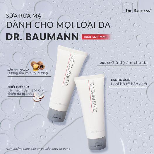 Gel Rửa Mặt dành cho da dầu mụn Dr. Baumann Cleansing Gel - Hee's Beauty