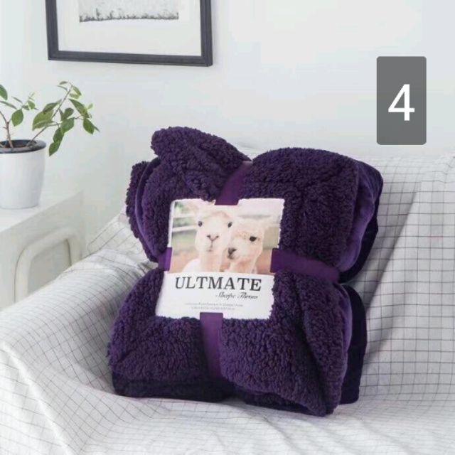 Chăn lông cừu ULTIMATE loại dày chat để chọn mẫu