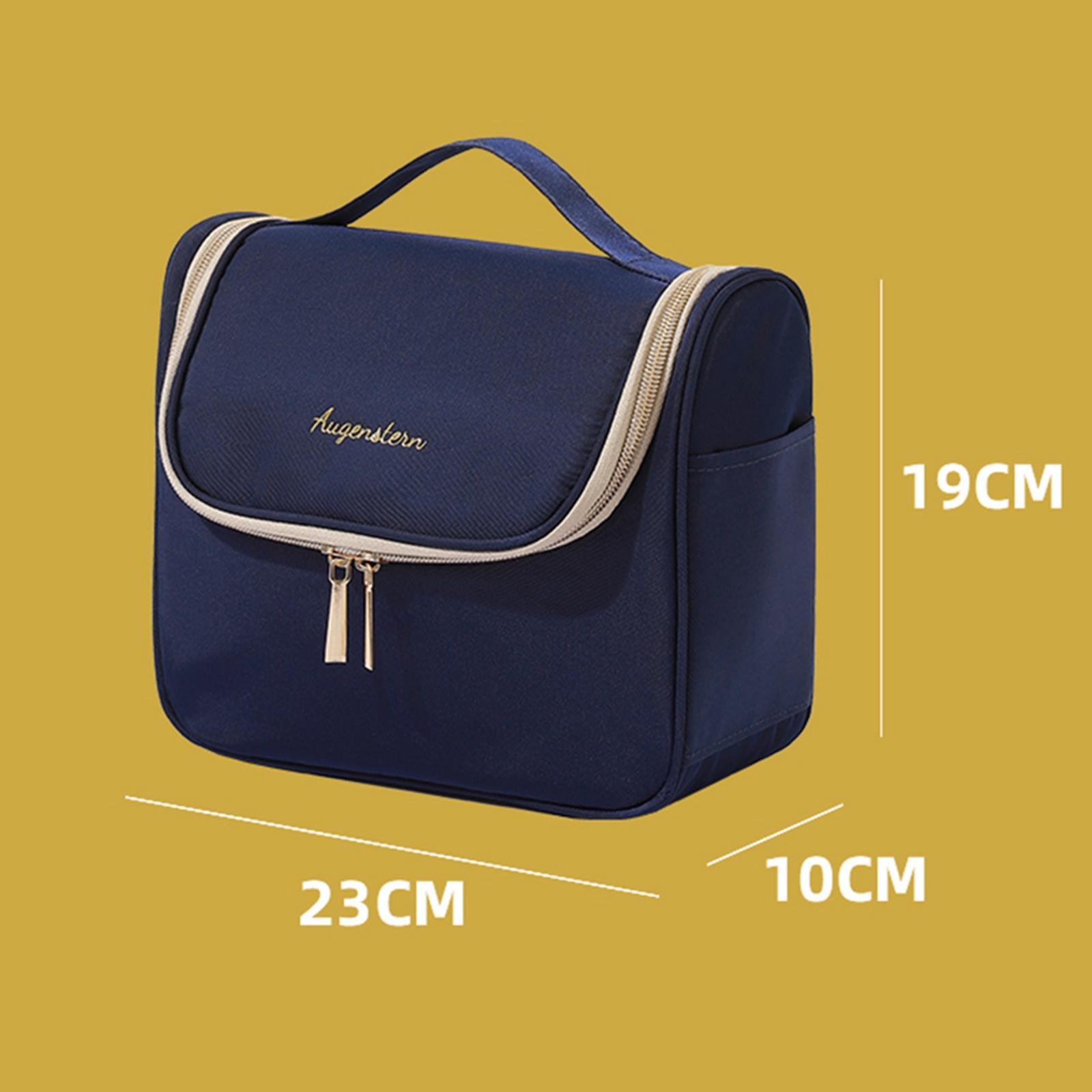 Toiletry Bag Portable Cosmetic Organizer Pouch for Bathroom Shower  Blue