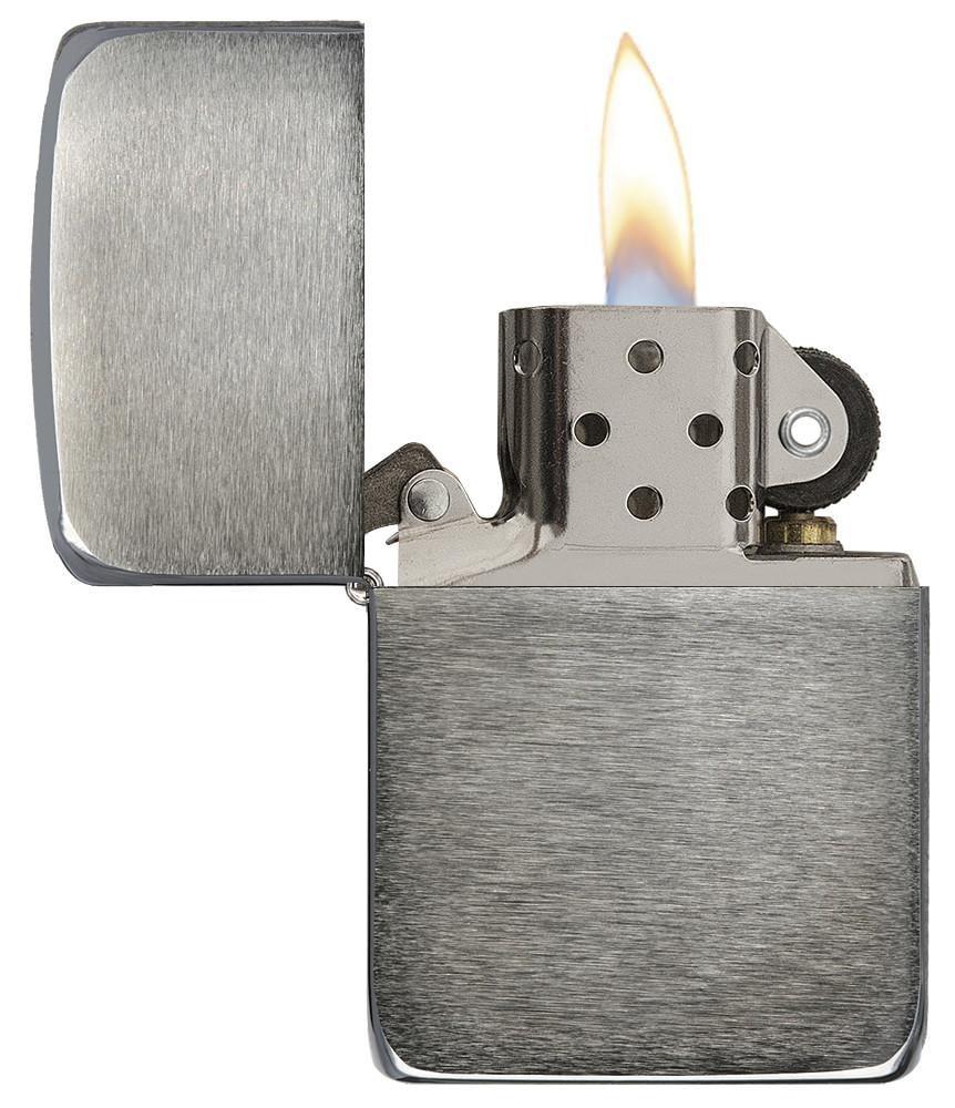 Bật Lửa Zippo 1941 Replica Black Ice (Dark Chrome) 24096