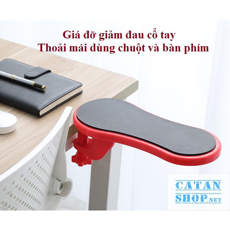 Tấm đệm kê tay chuột chống mỏi, chống thoái hóa cổ tay xoay 180 độ tiện ích khi sử dụng máy tính văn phòng, chơi game