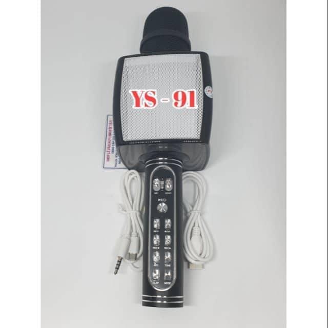 Mic Karaoke Ys 90,Ys 91 Hàng Chuẩn ,Âm Thanh Chắc To Rõ