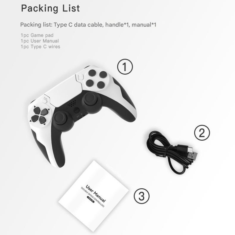 Gamepad Tay Game Không dây Bluetooth TP4 cho máy tính - điện thoại - máy tính bảng hàng nhập khẩu