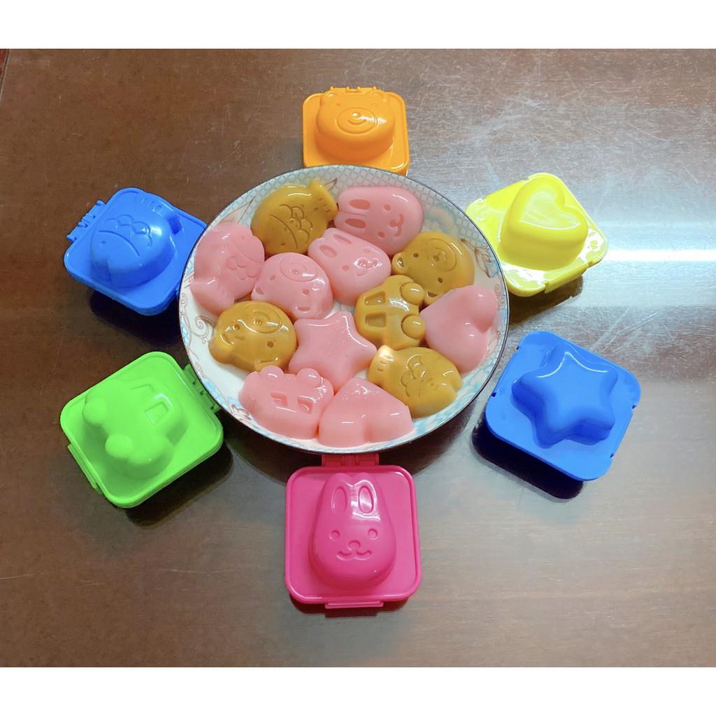 Bộ 4 khuôn cơm hình thú