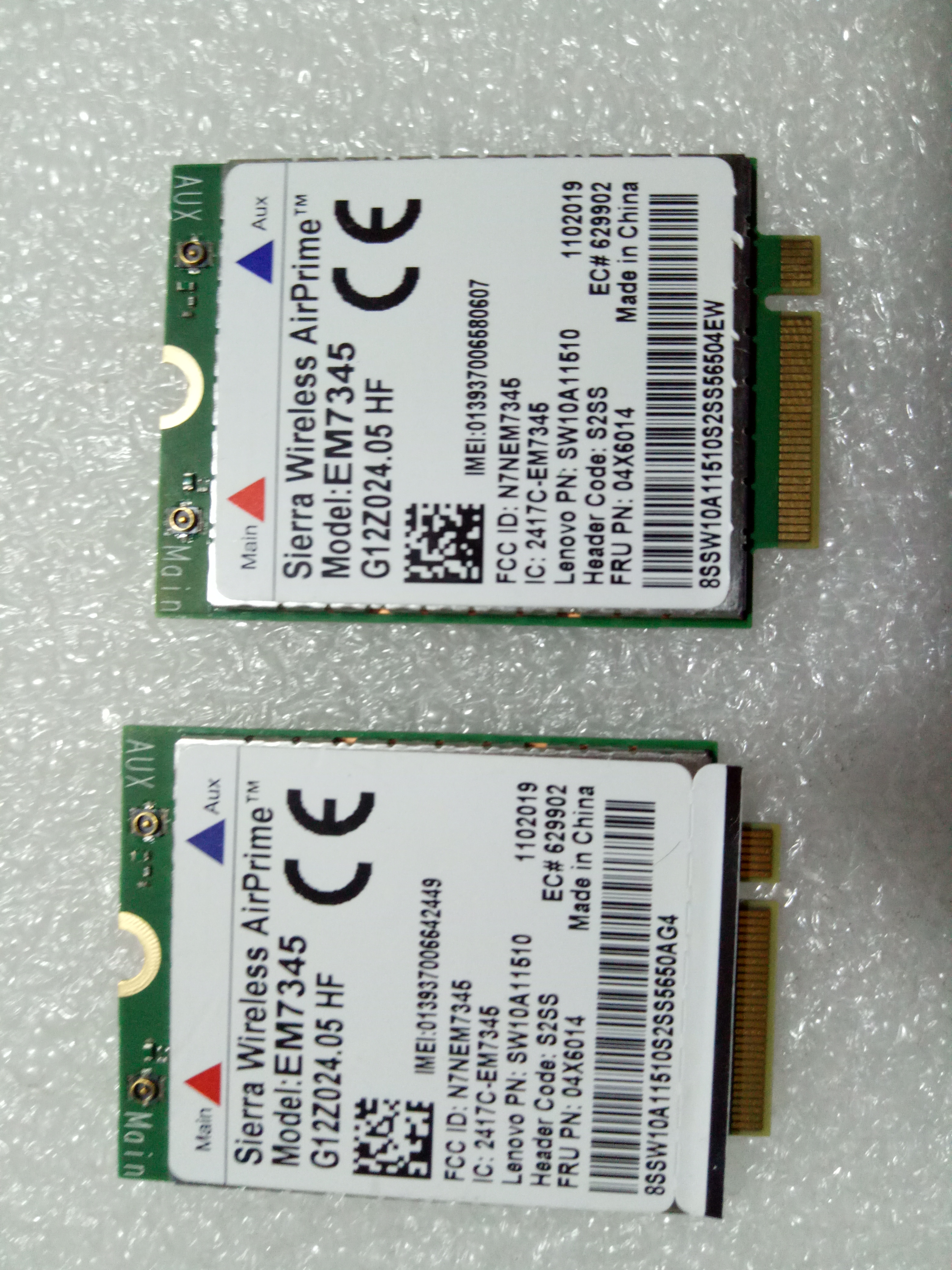 Card WWAN 4G Lenovo ThinkPad EM7345 4G LTE dùng cho laptop X240,X250,T440,T450s