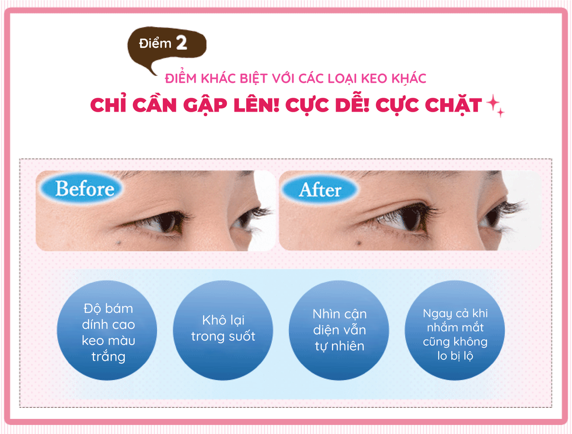 Gel Kích Mí Mắt LeDouble Nhật Bản (2ml)