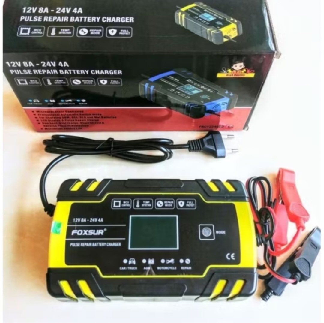 BỘ SẠC BÌNH ẮC QUY ĐIỆN TỬ CHỐNG NGƯỢC CHẬP KHỬ SUPAT 12V-24V TỰ ĐỘNG