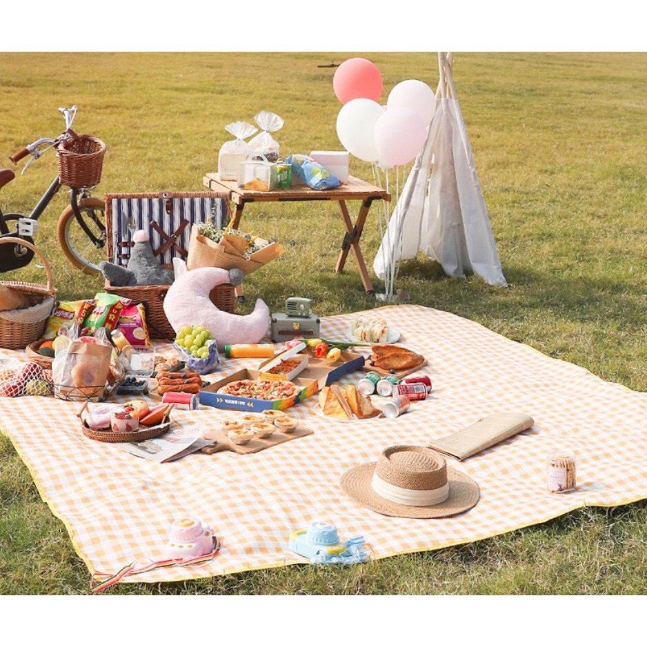 Thảm Dã Ngoại,Picnic, Du Lịch Gấp Gọn Tiện Dụng (Kích Thước Lớn : 2m X 2m )