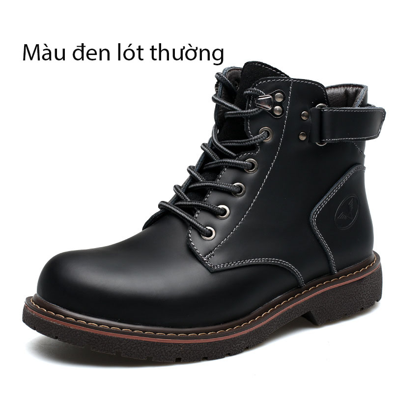 Giày cao cổ da thật nam phong cách - Mã 12689