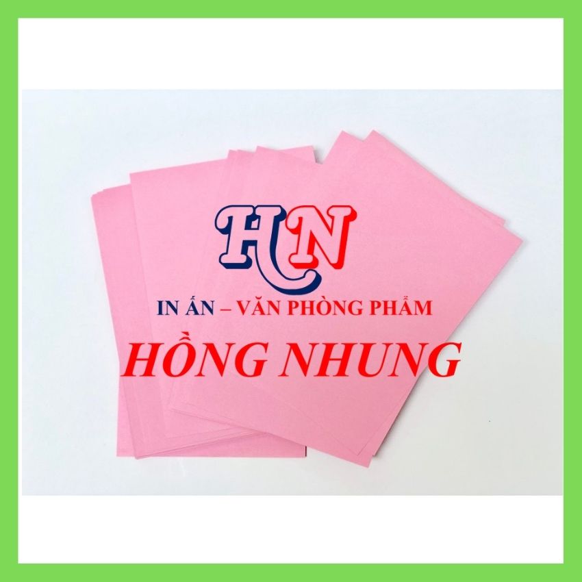 [SALE] Xấp 100 tờ Bìa Thái A4 Đủ màu, Bìa Cứng A4, định lượng 180 gsm