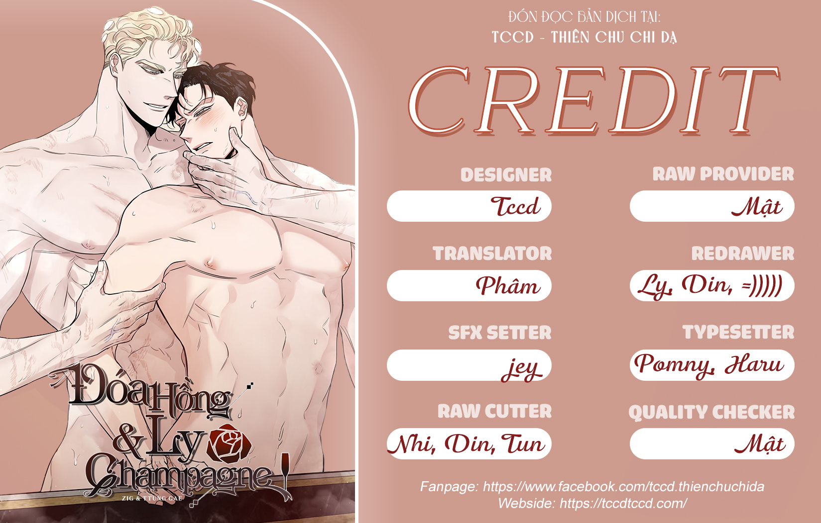 đoá hồng và ly champagne chapter 0.1 2