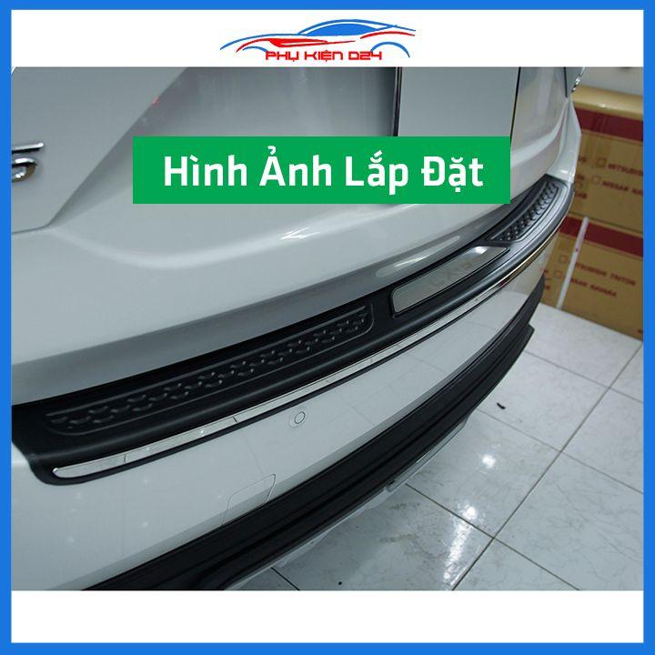 Ốp chống trầy cốp ngoài nhựa đen CX5, CX-5 2018-2019-2020-2021-2022 hàng loại 1 dán cốp sau chống xước trang trí xe