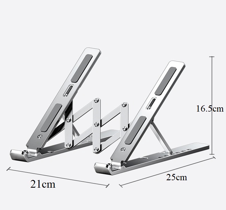 Giá đỡ laptop gấp gọn, chống mỏi vai gáy D103 Vu Studio - Hàng chính hãng