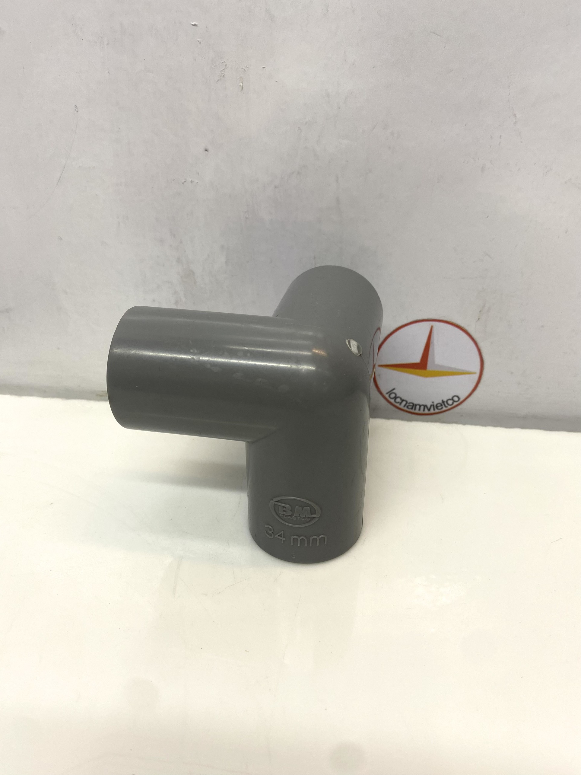 Co góc 3 nhánh, tê góc, co 3 hướng 34 nhựa PVC Bình Minh