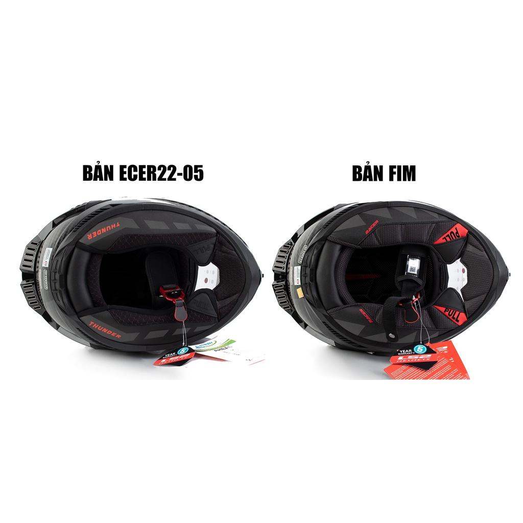 MŨ BẢO HIỂM FULLFACE LS2 FF805 THUNDER GP RACING CARBON - GARA20