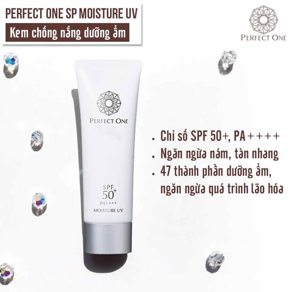 Kem Chống Nắng Dưỡng Da SPF50+ PA++++ Kết Hợp Làm Sáng Da PERFECT ONE SP Moisture UV 50ml