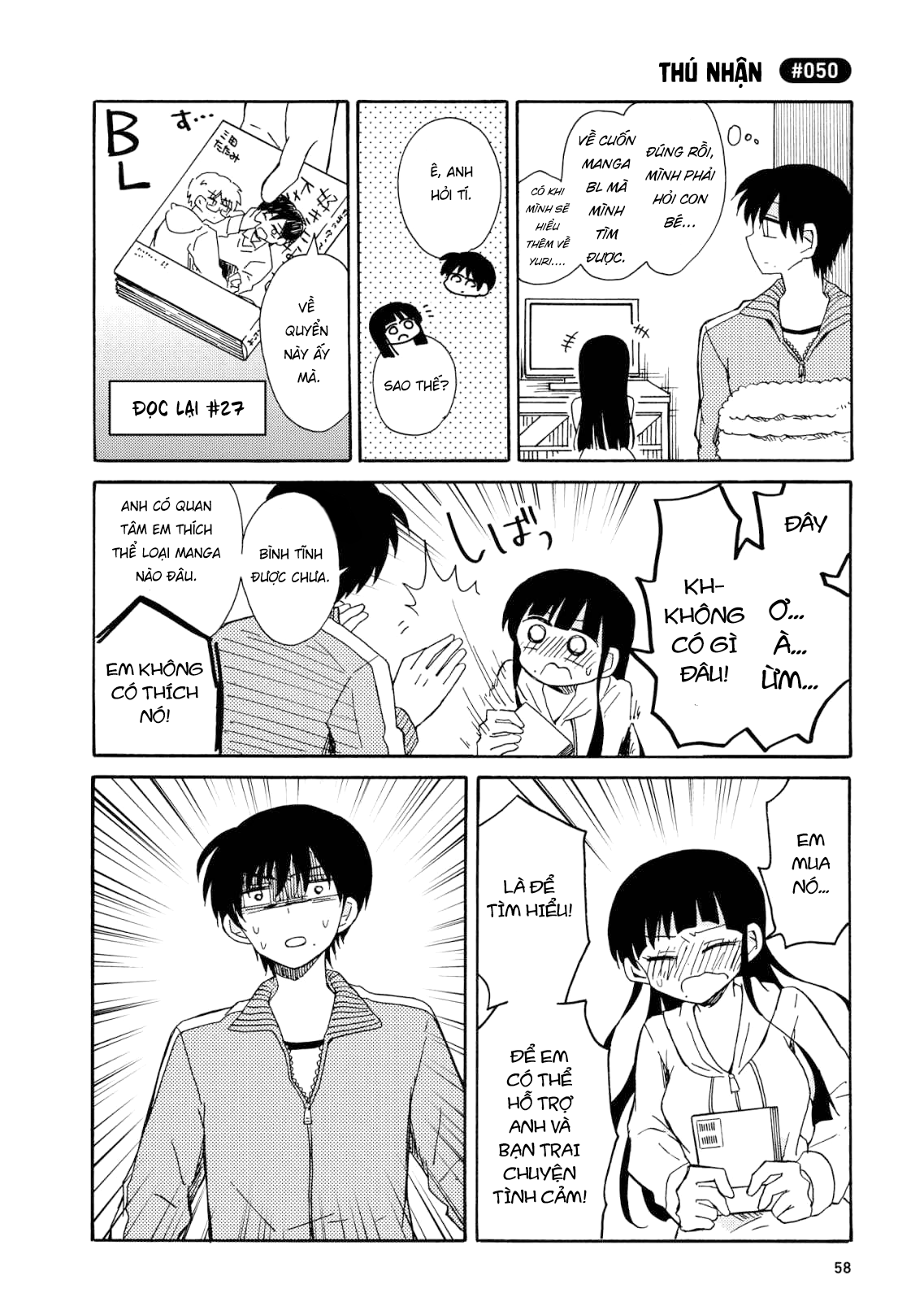 thầm thích thằng bạn thích yuri chapter 3 10