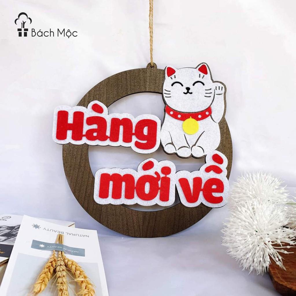Bảng gỗ decor, bảng gỗ trang trí Hàng Mới Về