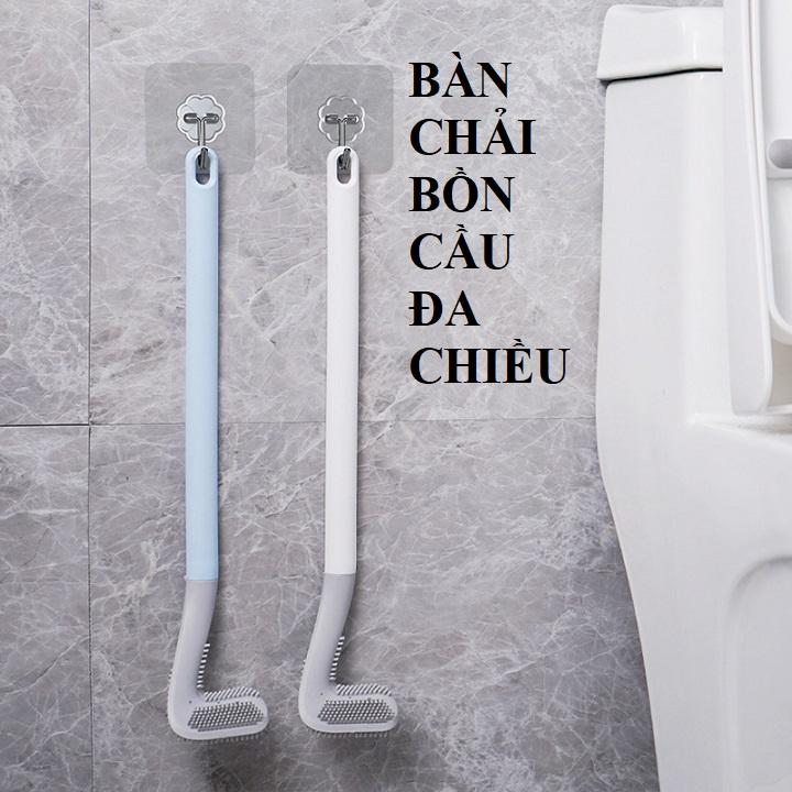 Chổi Cọ Bồn Cầu Silicon, Cây Cọ Toilet Thông Minh, Cọ Bồn Cầu Đa Chiều Siêu Tiện Lợi