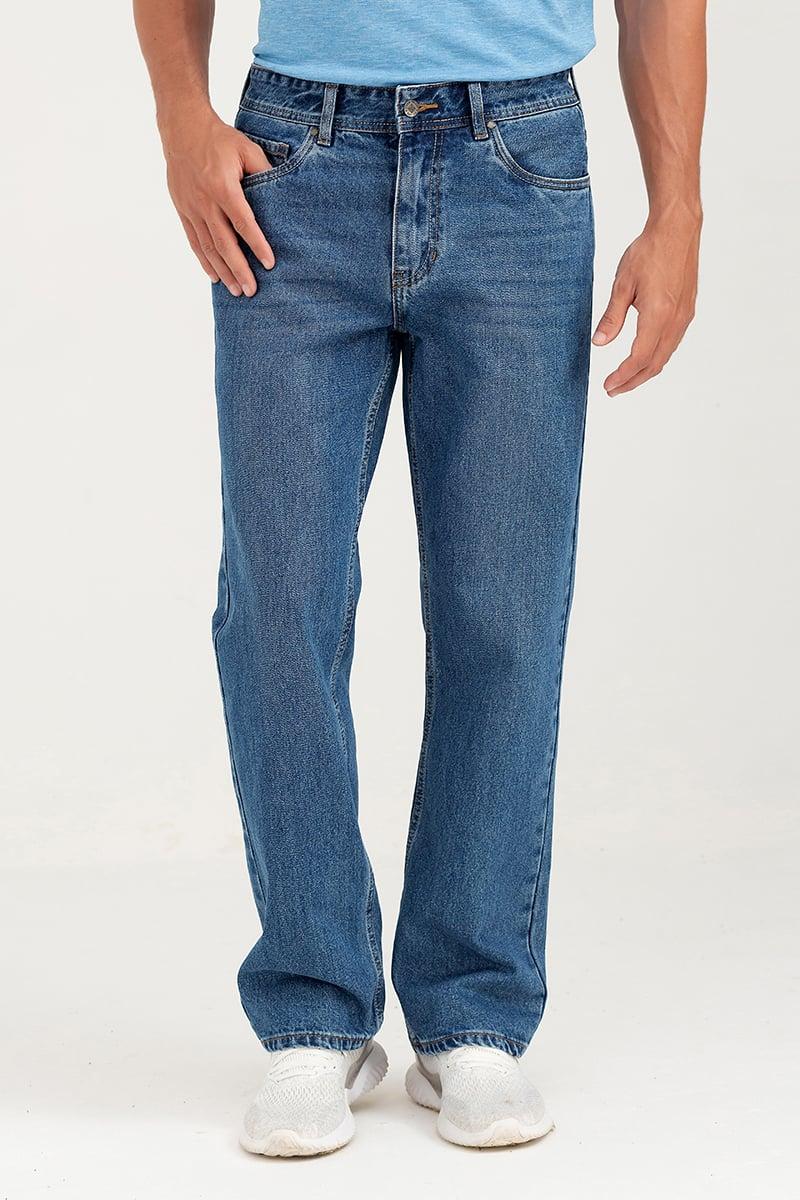 Quần jeans nam form rộng JN22FH34-CL - BLUE