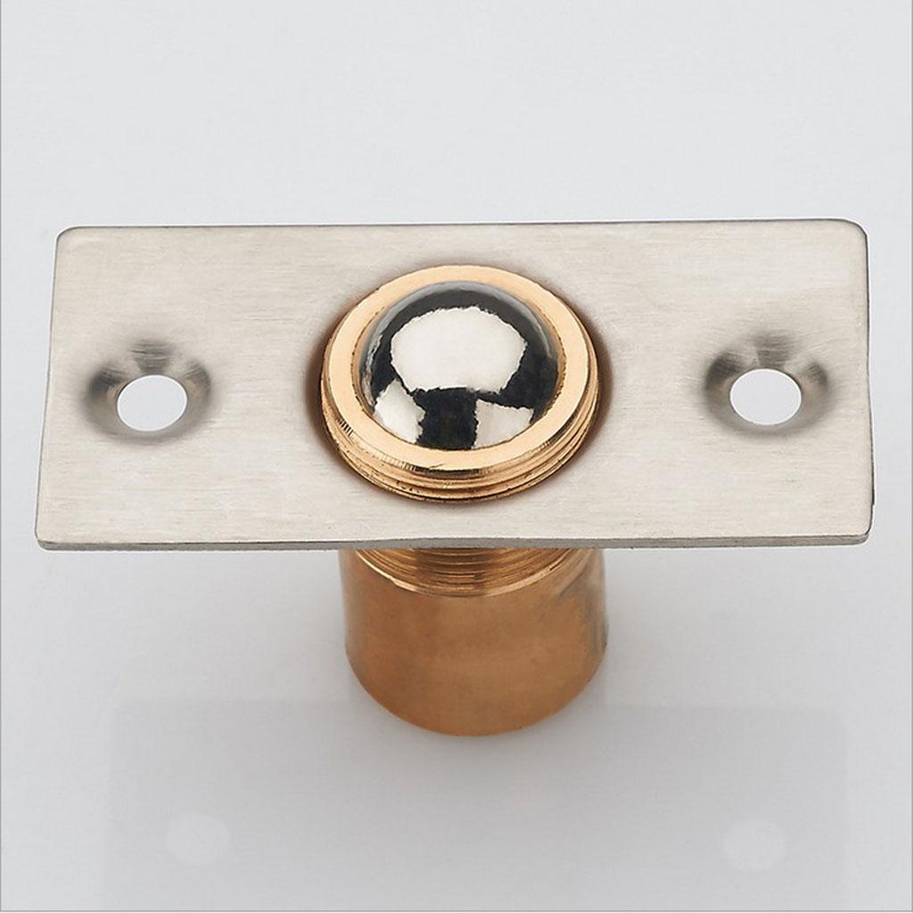 Adjustable Roller Ball Door Spring Catch Lock Internal Latch Stainless Steel