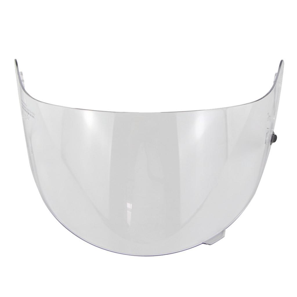 2pcs Visor Full Face Helmet Motorcycle Sun Glasses - Clear + Colored