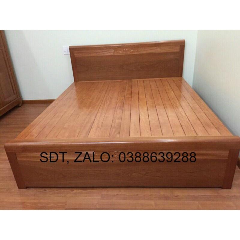 Giường gỗ giá thật