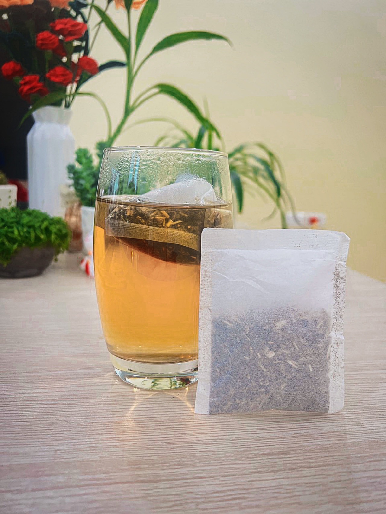 Trà cà gai leo đinh lăng sadu  gói 250g hỗ trợ ngủ ngon, tăng cường sức đề kháng