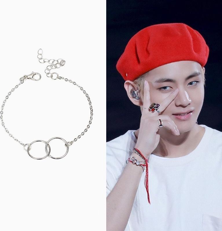 Vòng tay V BTS lắc tay nữ Unisex