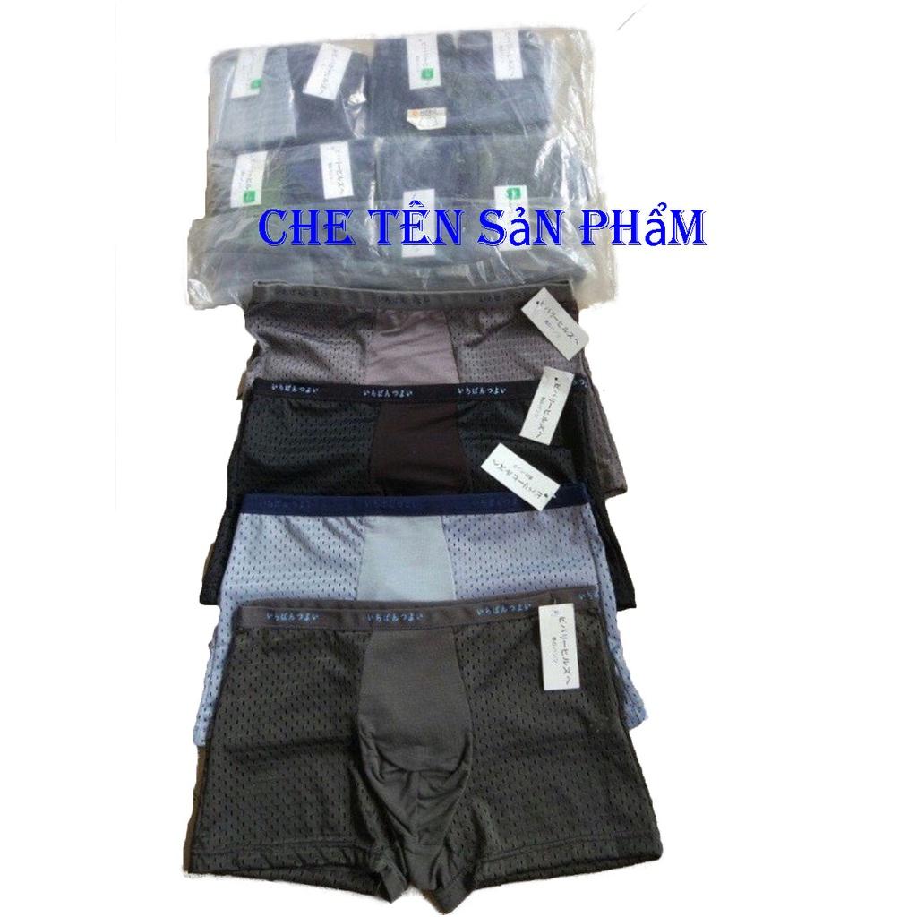 Quần xì đùi nam thông hơi hàng chính hãng nhật combo 3 cái