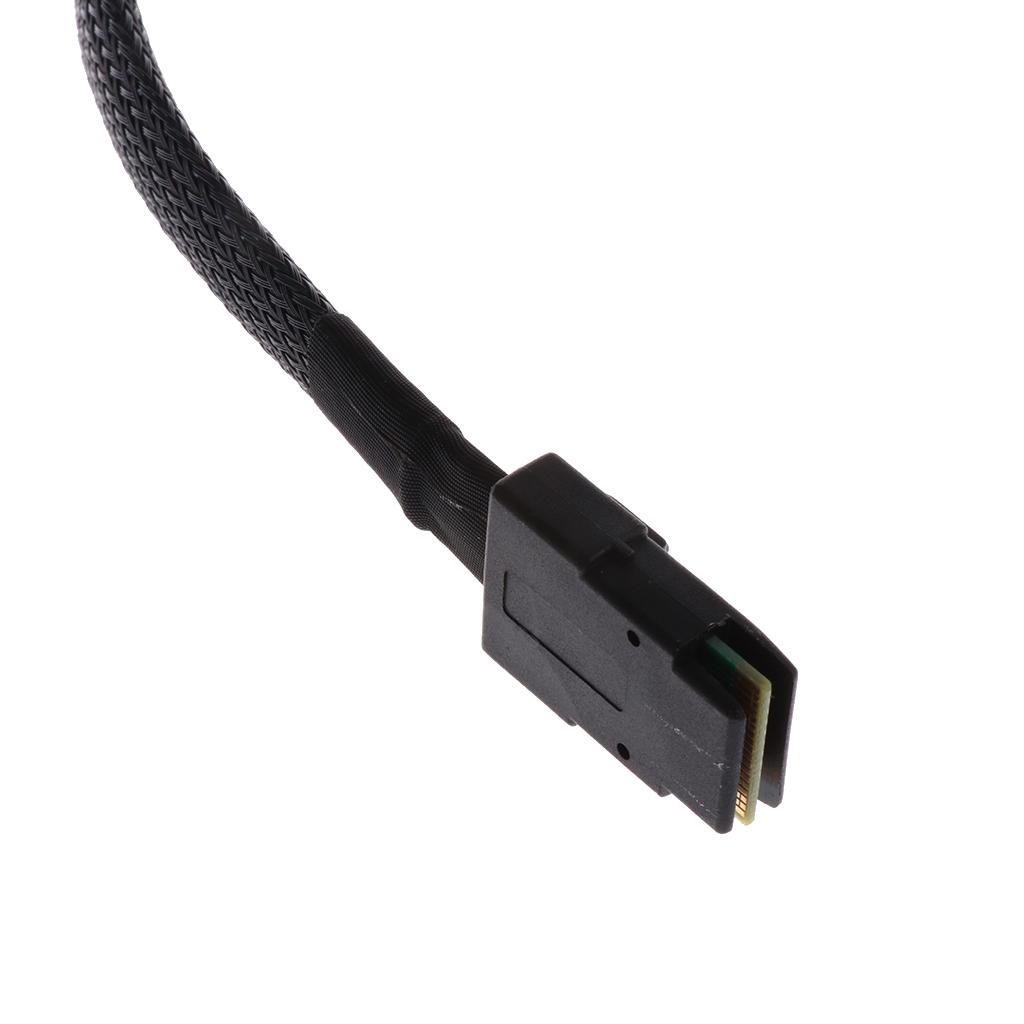 2Pcs Internal Mini SAS SFF 8087 to SFF 8087 36 Pin Cable, Male to Male 0.5M