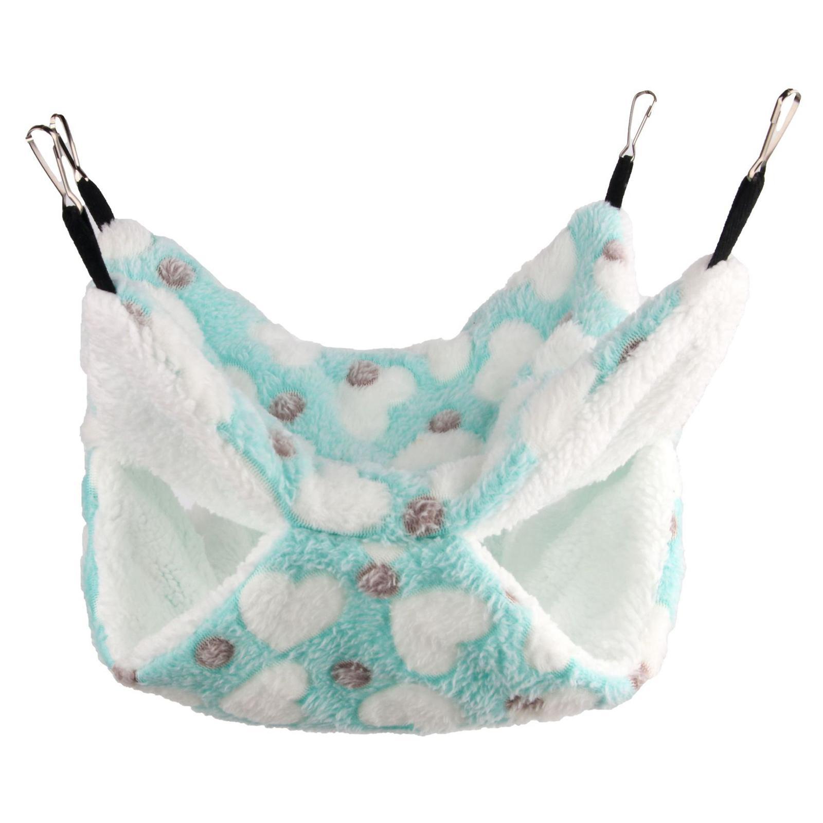 Hamster Hammock Bed Hanging Cage Accessories for Small Animals Ferret Parrot
