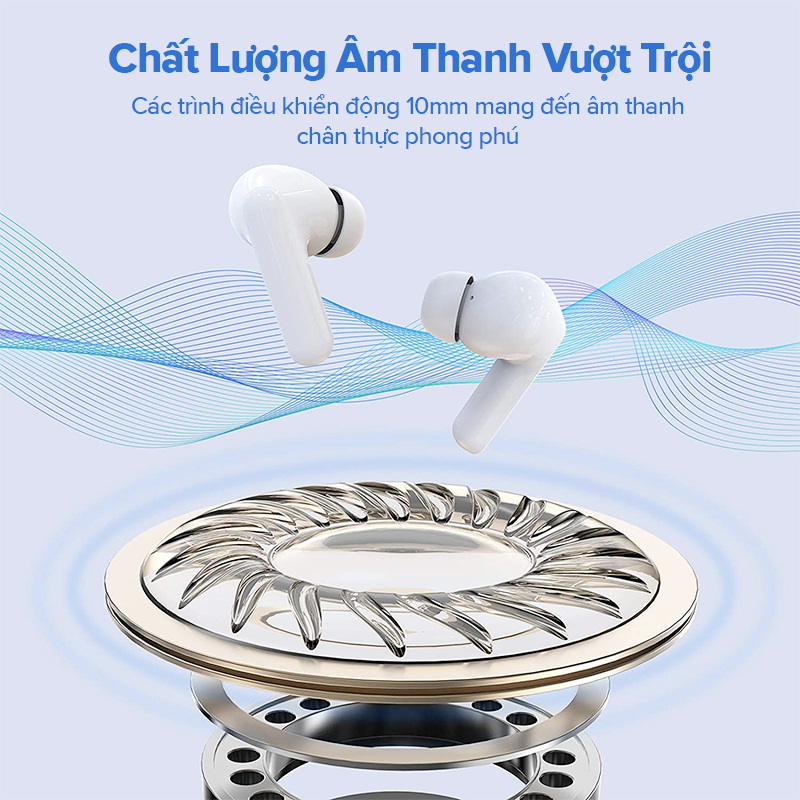 Tai Nghe Bluetooth T18, Âm Thanh Hi-Fi - Hàng Chính Hãng