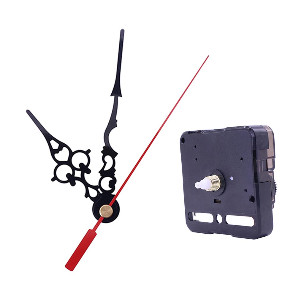 Wall Clock Quiet Clockwork, HR903 Quartz Clockwork, Whisper Quiet Clockwork with 3 Pointer Sets for Wall Clock