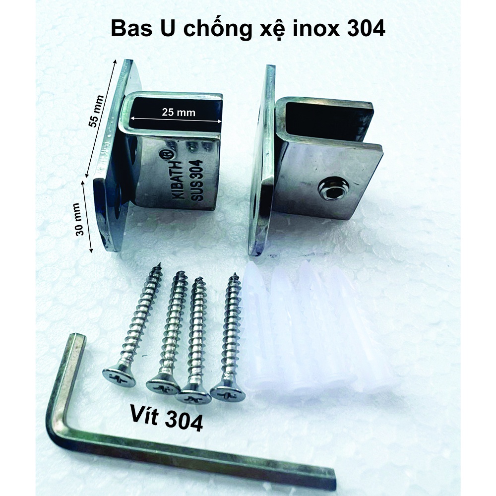 Kệ Kính Cường Lực 2 Đầu Bo Tròn, KB-314