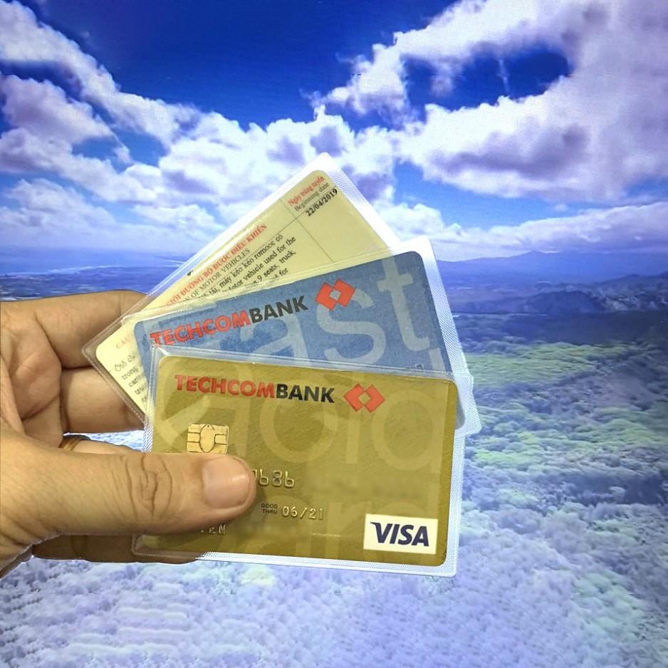 Vỏ bọc thẻ atm, bao túi đựng thẻ sinh viên, nhân viên, học sinh, name card, card visit, CMND, căn cước công dân, cccd