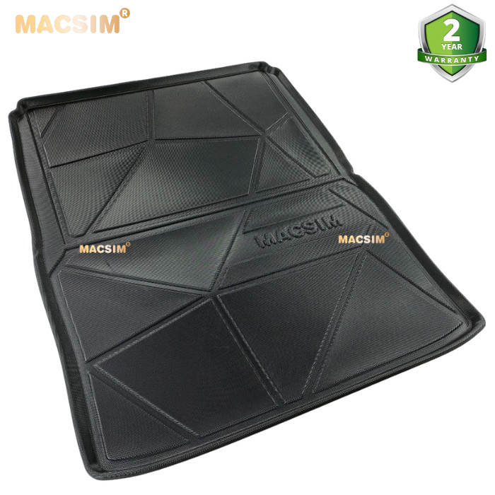 Thảm lót cốp Mercedes S Class 2022+  nhãn hiệu Macsin chất liệu tpv cao cấp màu đen