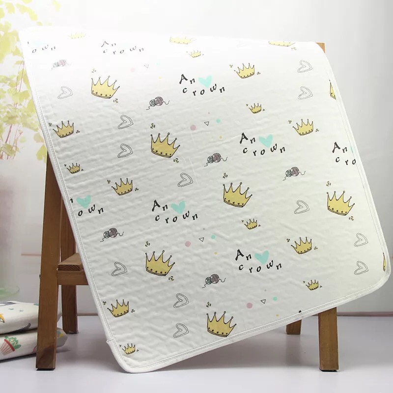 Lót chống thấm 5 lớp sợi tre Organic cho bé kích thước 50x70cm