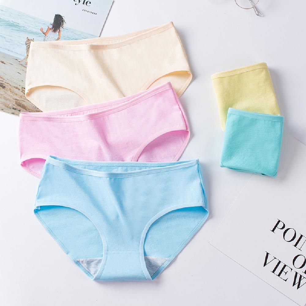 Quần Lót Nữ Cotton Trơn Quần Chíp Nữ Siêu Xinh