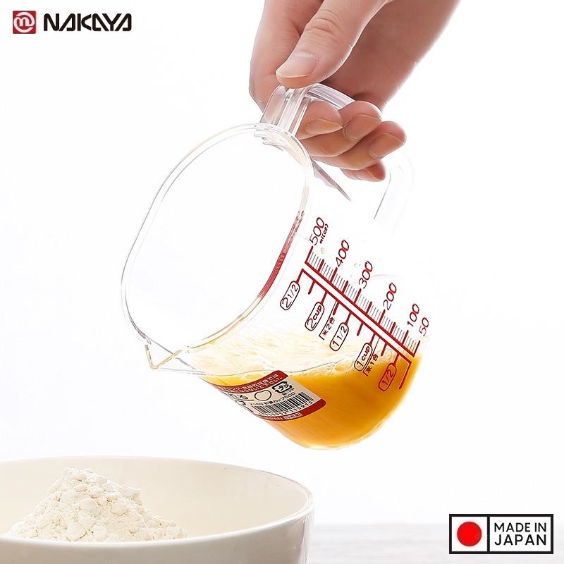 Ca đong chia vạch làm bánh 500ml- Hàng nội địa Nhật