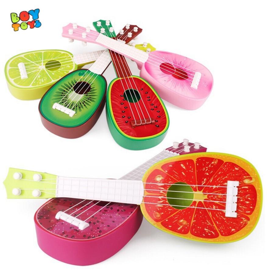 Đồ chơi đàn guitar hoa quả mini cho bé thỏa sức vui chơi