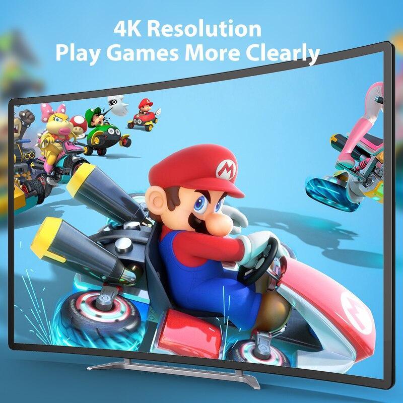 Dock Chuyển Đổi USB C Sang 4K HDMI USB 3.0 Hub Cho Nintendo Switch