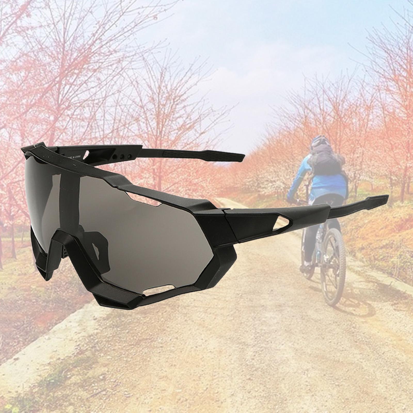 Men Polarized Cycling Sunglasses UV400 Bike Goggles Ski Driving Golf Glasses