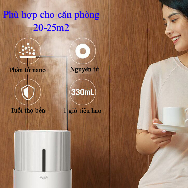 Máy tạo ẩm,khuếch tán, phun sương tinh dầu Xiaomi Deerma SJS100 - Hàng Chính Hãng