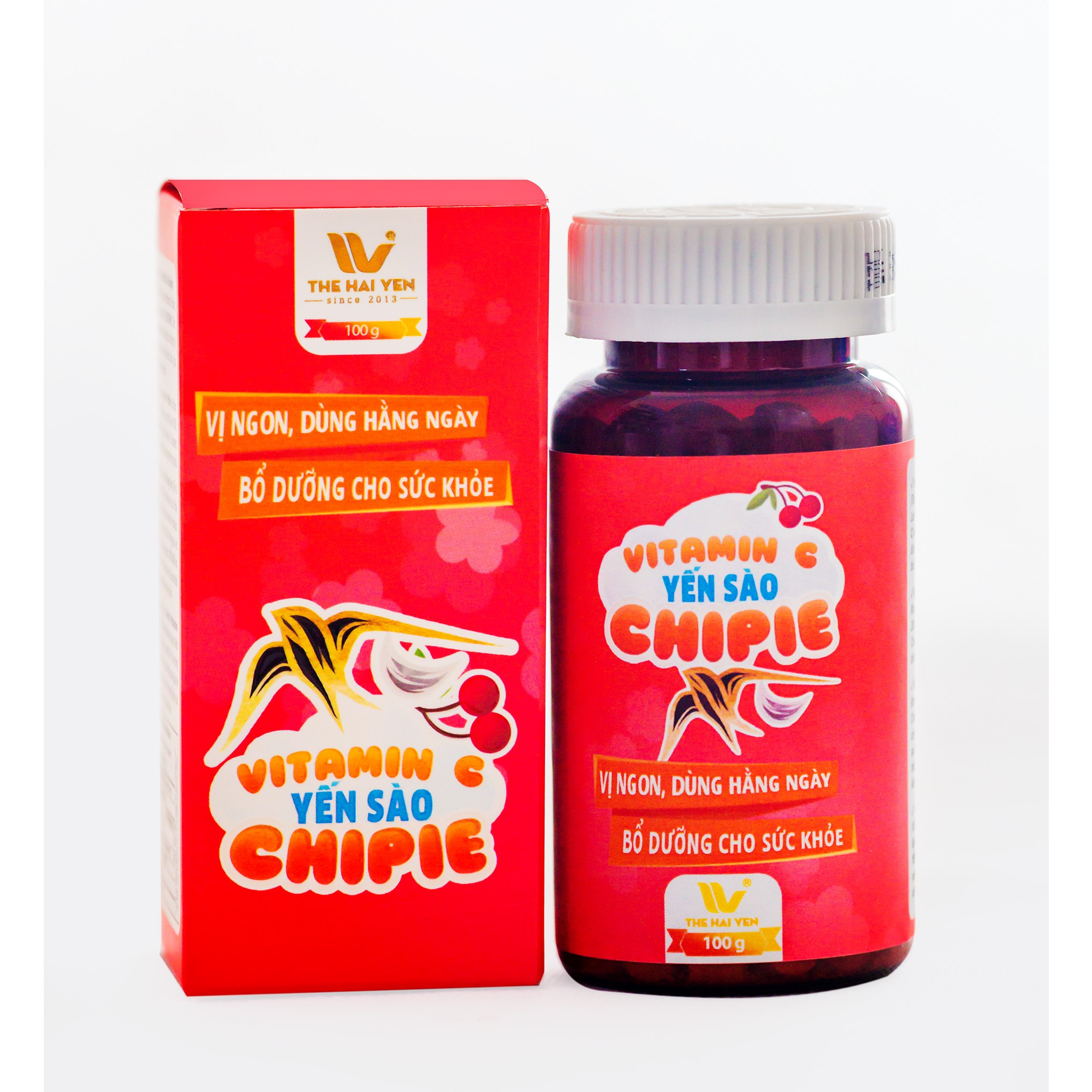 Kẹo Vitamin C Yến sào Chipie - The Hai Yen