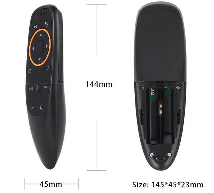 Chuột Bay g10s Điều Khiển Tìm Kiếm Giọng Nói Air Mouse Remote Voice tìm kiếm nội dung bằng giọng nói và cử chỉ tay người dùng