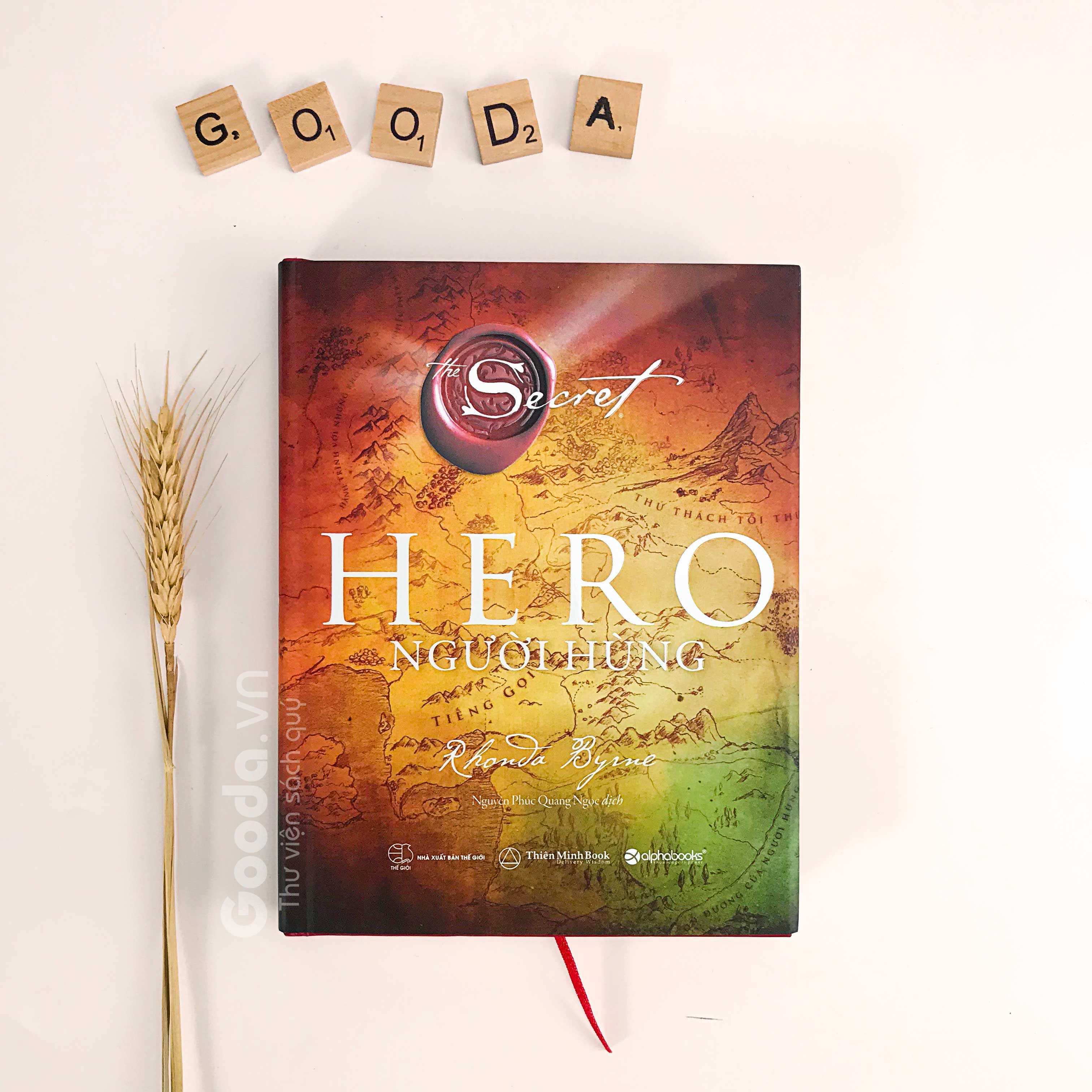 Combo Trọn Bộ The Magic Phép Màu + The Secret Bí Mật + The Power Sức Mạnh + Hero Người Hùng (Rhonda Byrne)